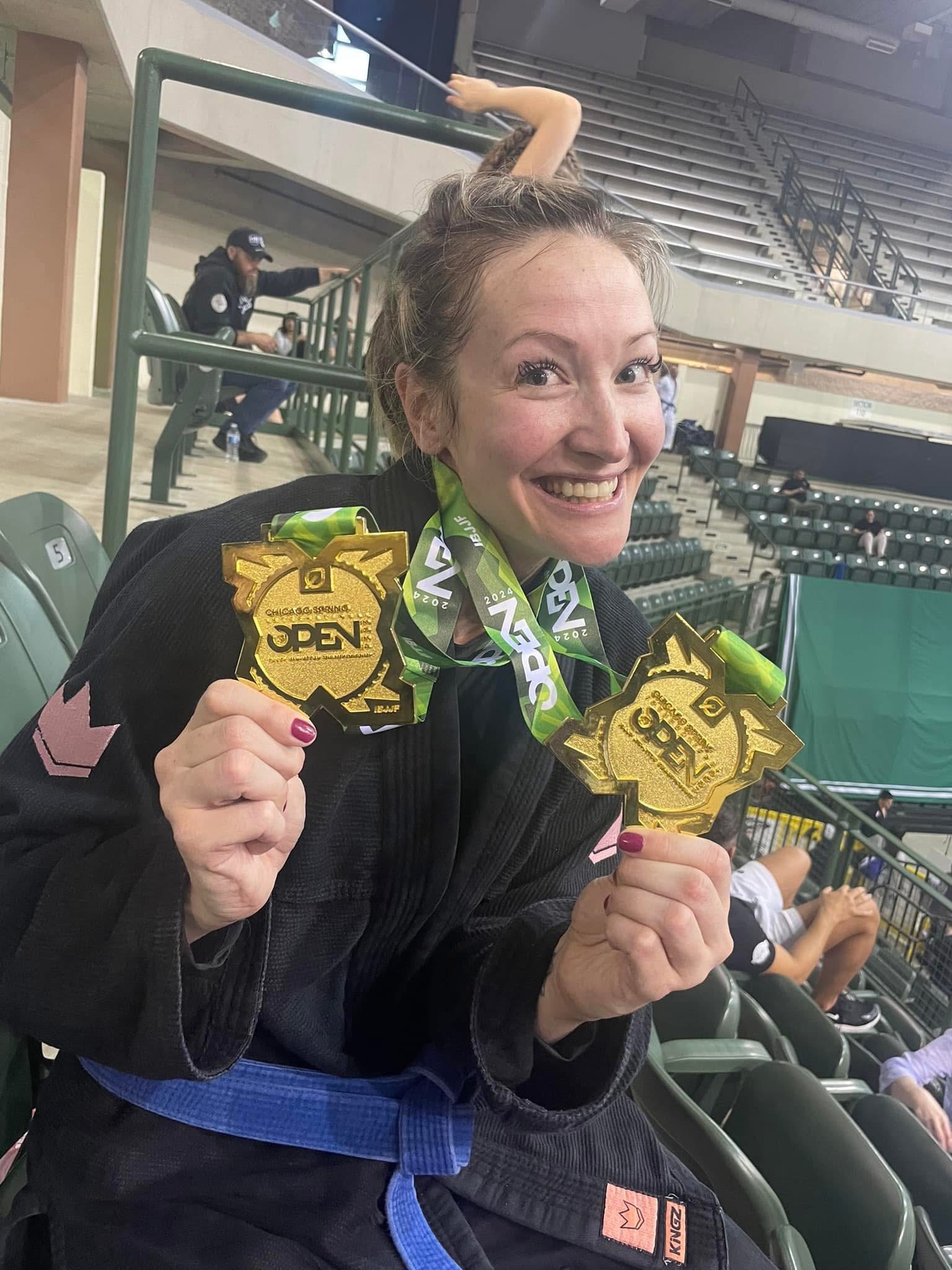 Faith Lloyd — IBJJF Chicago Open Double Gold