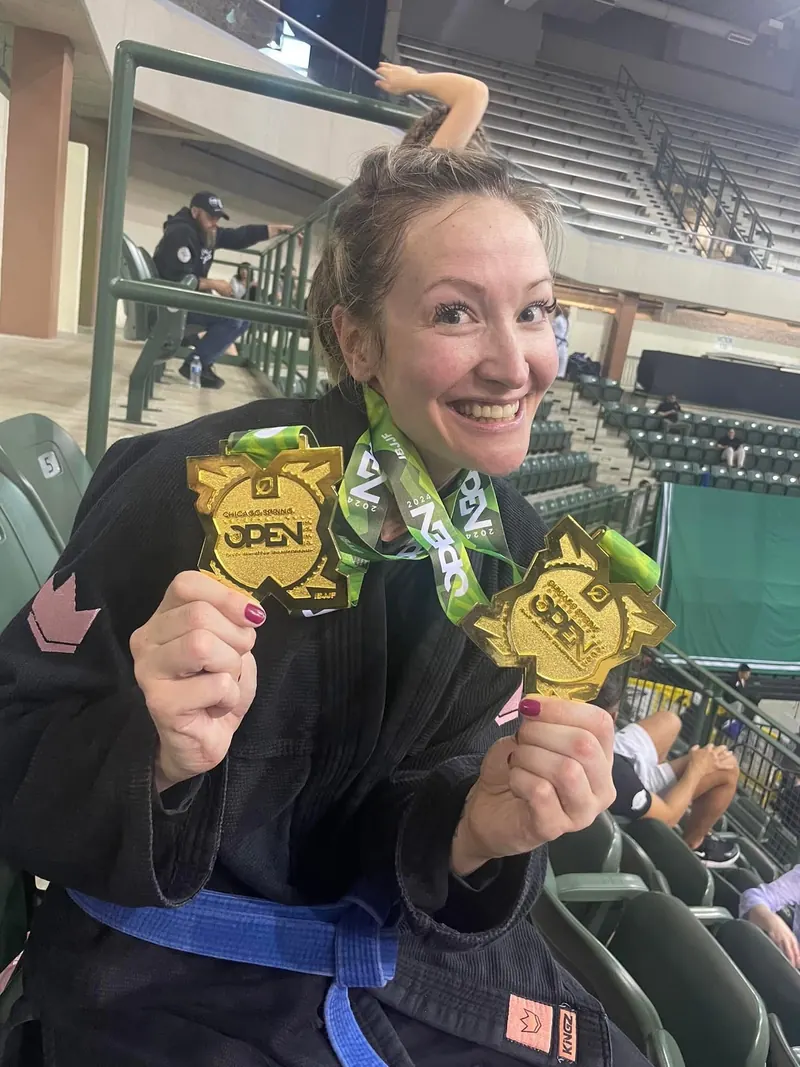 Faith Lloyd — IBJJF Chicago Open Double Gold