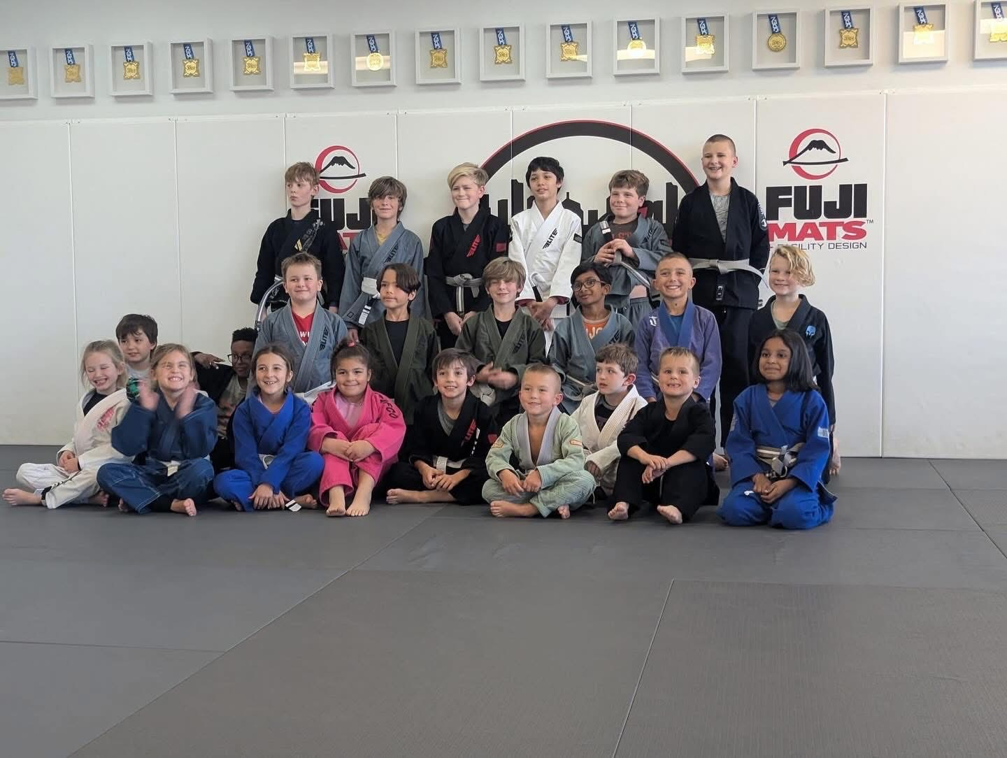 Kids Brazilian Jiu Jitsu training at True Art BJJ